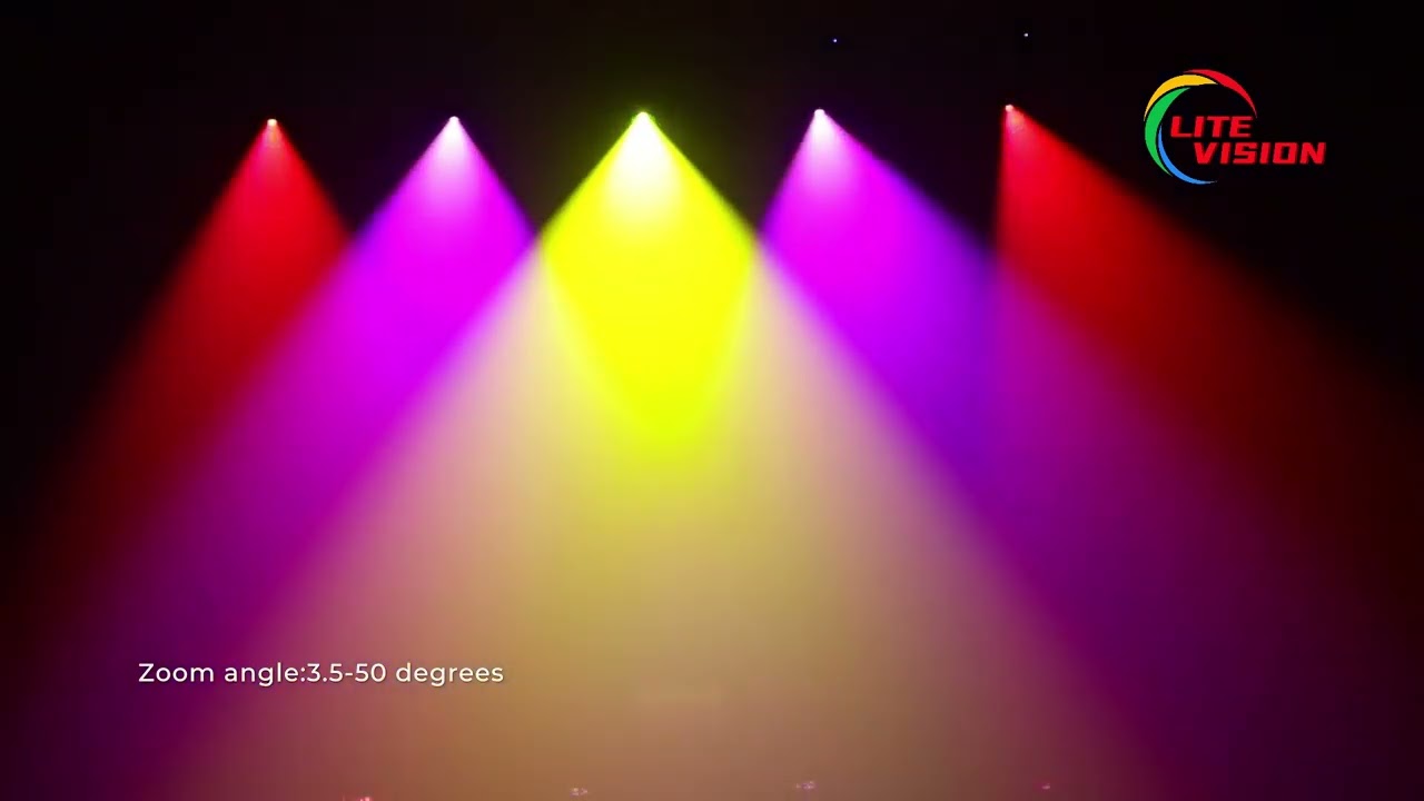 LITEVISION LC500BSW 450w 500w 600w LED CMY LED beam spot wash 3 in 1 moving head stage light
