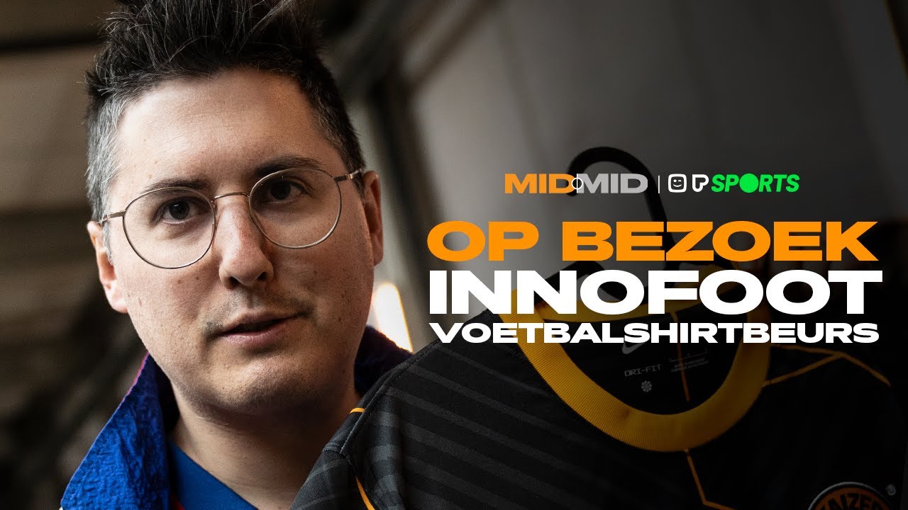 MIDMID - Joris, Evert en Sam trekken naar de InnoFoot Voetbalshirtbeurs