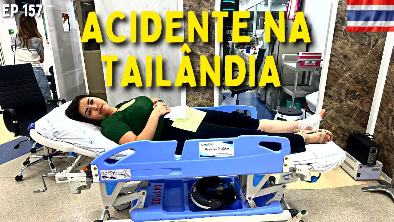 SOFREMOS UM ACIDENTE DE MOTO NA TAILÂNDIA - Ep157