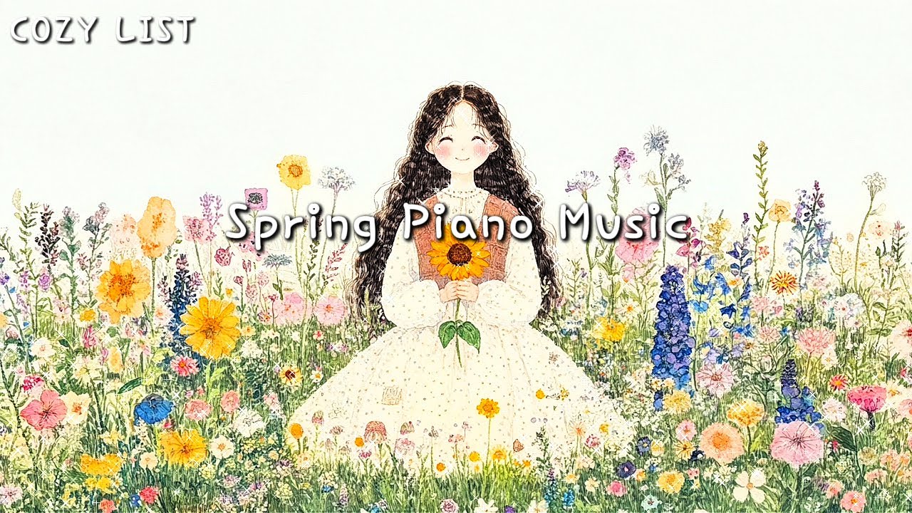 [Playlist] 고생했어. 다 잘될거야 🌼 마음이 평온해지는 피아노 연주 모음, 행운 가득 봄플레이리스트 Spring Piano / Relaxing Music 감성 플리, 힐링