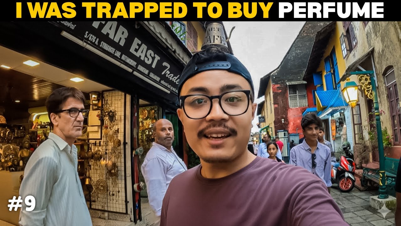 Manipuri guy ended up buying Perfume in Kerala | Fort Kochi 🇮🇳