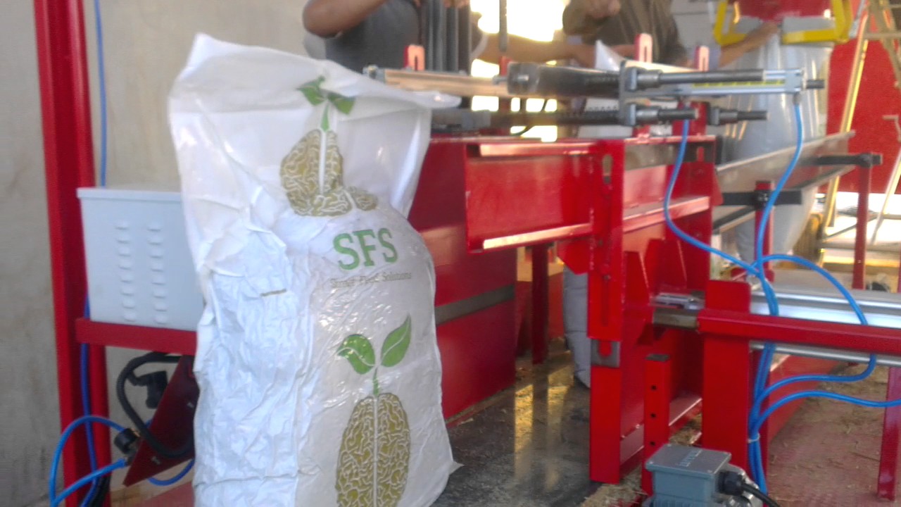 Vacumm press silage packing-Vakum pres silaj paketleme