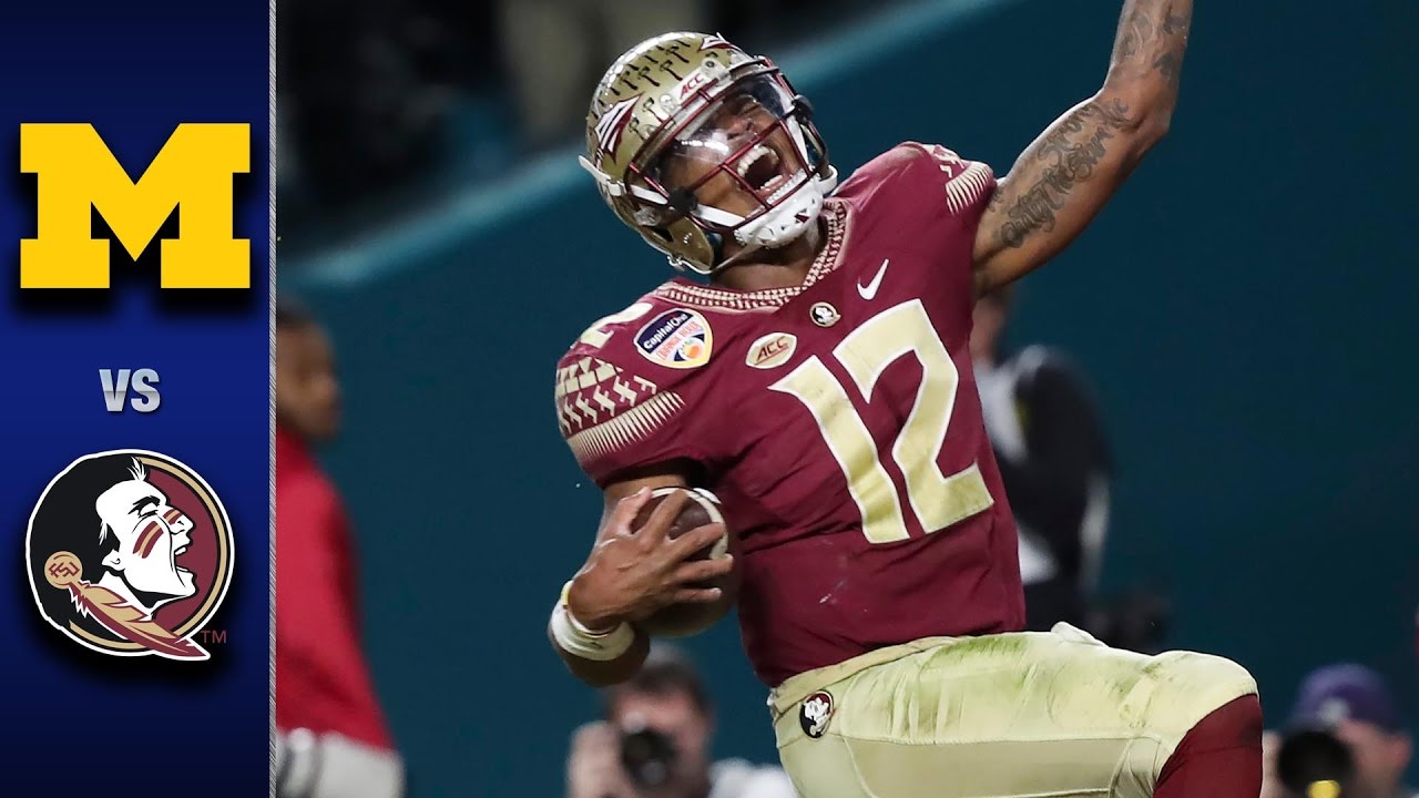 Florida State vs. Michigan Orange Bowl Highlights (2016)
