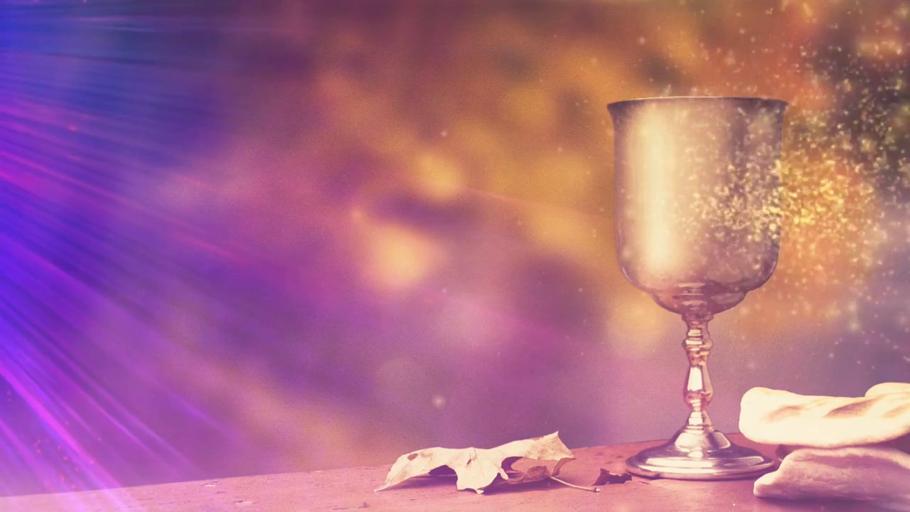 Communion Last Supper In Remembrance of Me   Video Loop