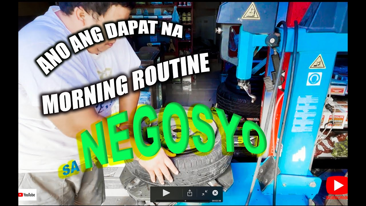 NEGOSYO DIARY  | MORNING ROUTINE SA SHOP