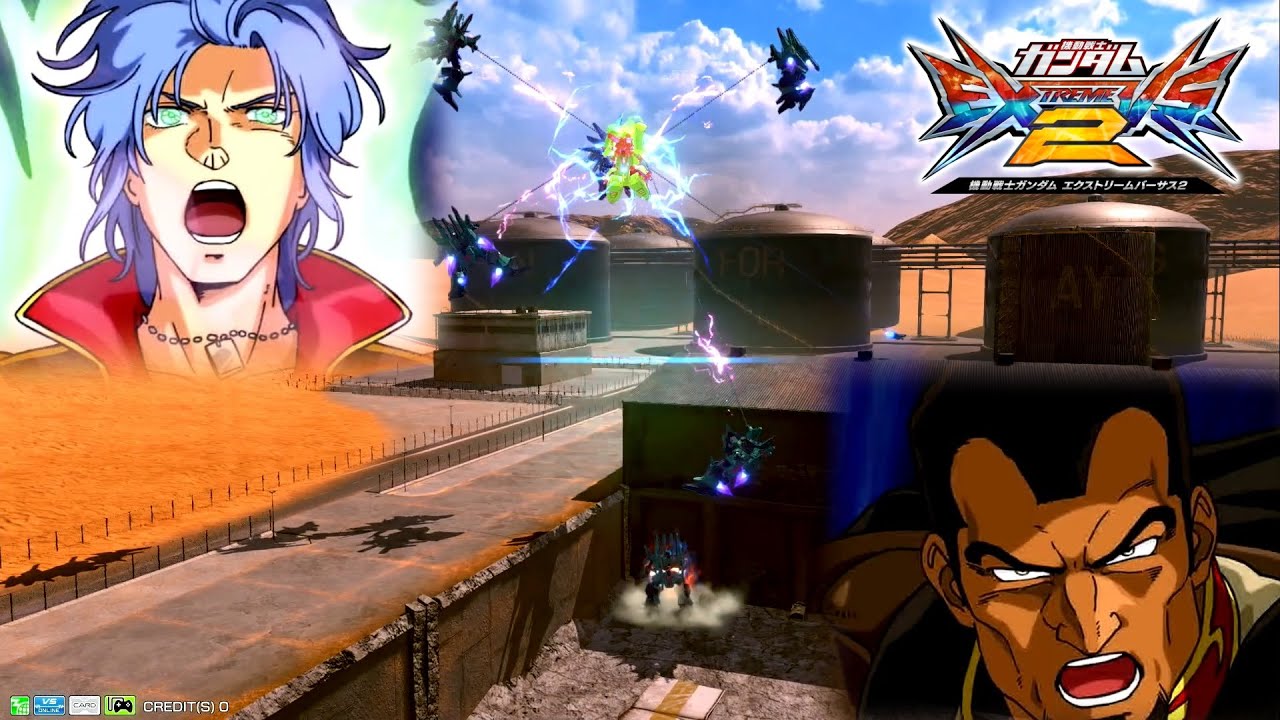 [ARC 二人旅]今日もどこかでEXVS2 TriadBattleドーベン・ウルフ×ザクIII改