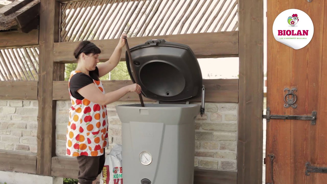 Ohjeet ja vinkit: Biolan Pikakompostori 220eco
