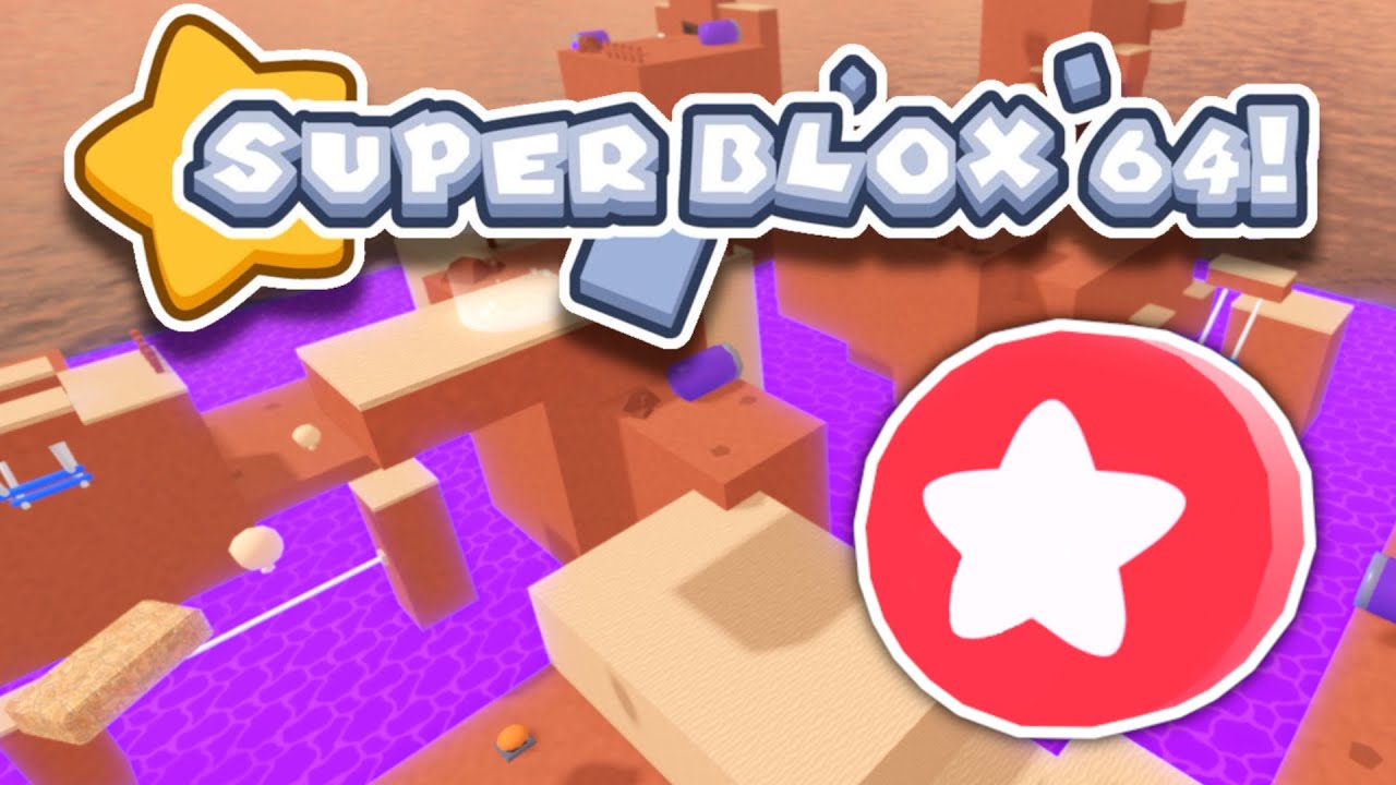 SUPER BLOX 64! World 3 Sodacan Canyon 100% Walkthrough (All Player Points)