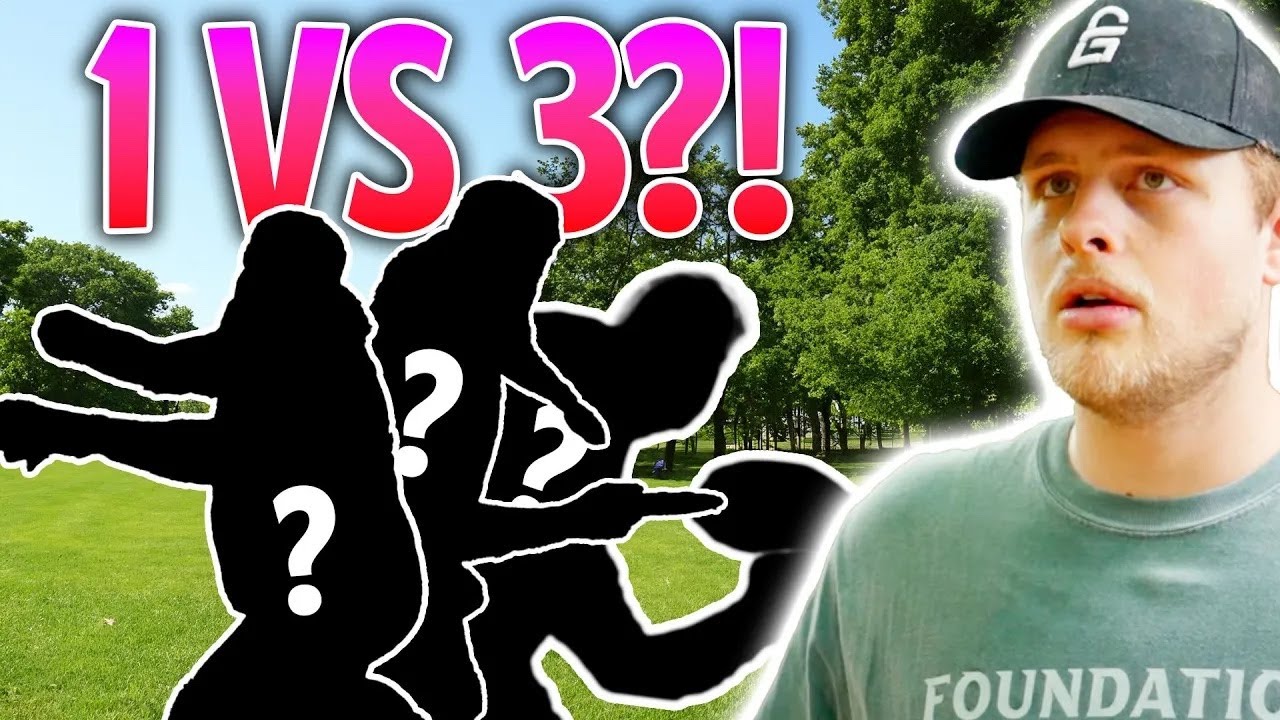 Can Trevor Beat a Team of 3 Foundation Employees at Disc Golf?