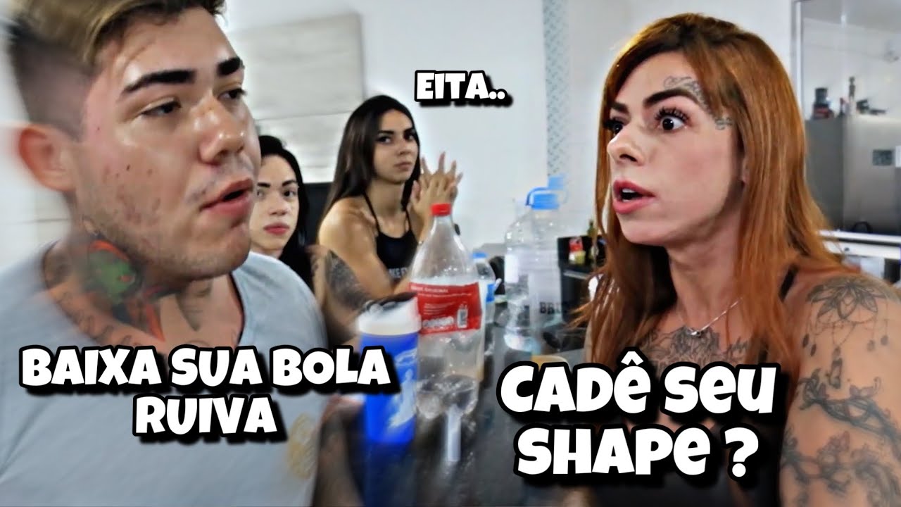 RUIVA INVADE A CASA MAROMBA E FALA VERDADE NA CARA DE TODO MUNDO