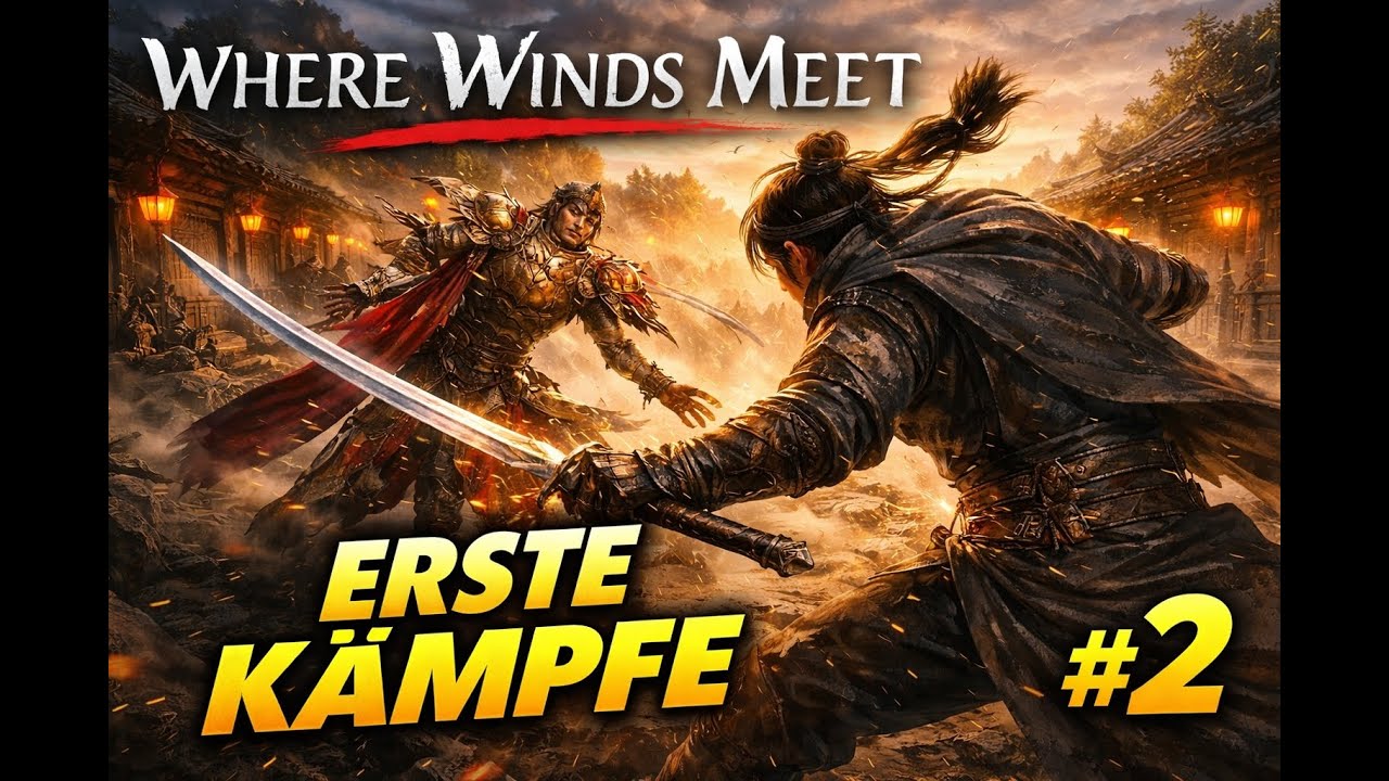 Where Winds Meet Gameplay Deutsch – Erste Kämpfe & Open World #2