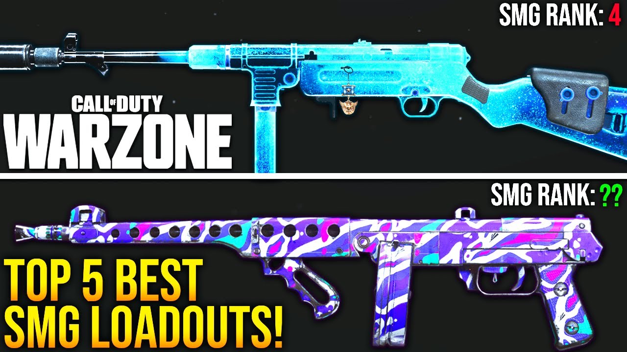 WARZONE: Top 5 Best SMG LOADOUTS To Use! Top META SMG Builds! (WARZONE Best Setups)