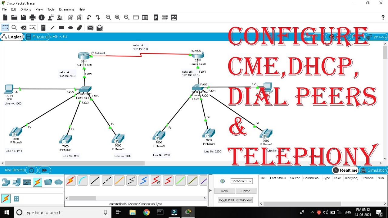 IP PHONE CONFIGURATION AND CME, DHCP, DIAL PEER AND TELEPHONY IN HINDI | NVOICE