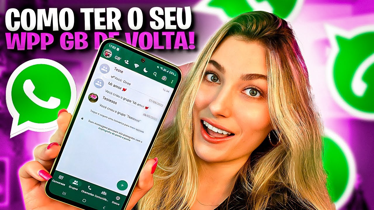 COMO TER SEU WPP GB DE VOLTA! *método temporário*