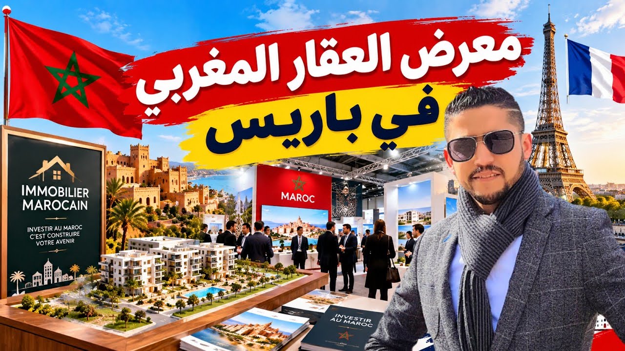 PARIS SMAP IMMO 🇨🇵; Le salon de l'immobilier Marocain à Paris - معرض العقار المغربي في باريس