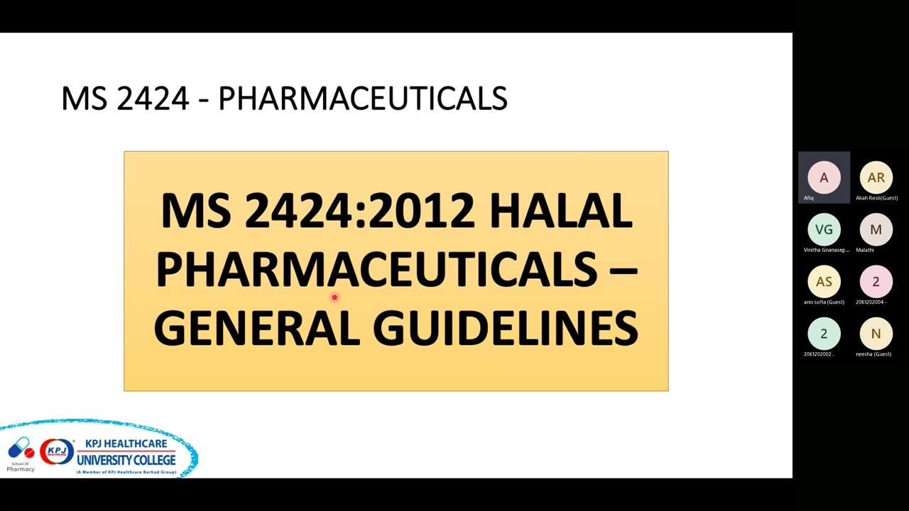 Halal Pharmaceuticals