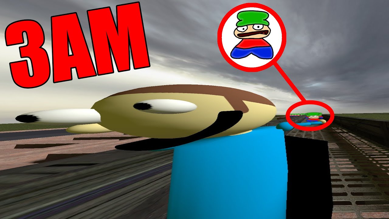 GMOD dave & bambi | bambi nextbot vs dave (3 утра) (Вызвали полицию)