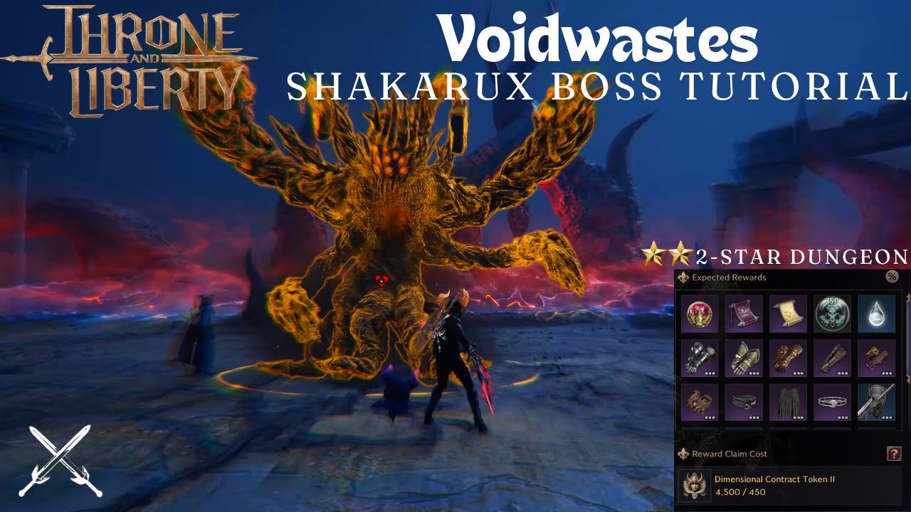 Shakarux Boss Tutorial Voidwastes | Throne and Liberty