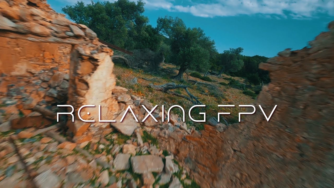 Relaxing FPV in Sifnos, Greece  | Geprc Cinelog 35 HD