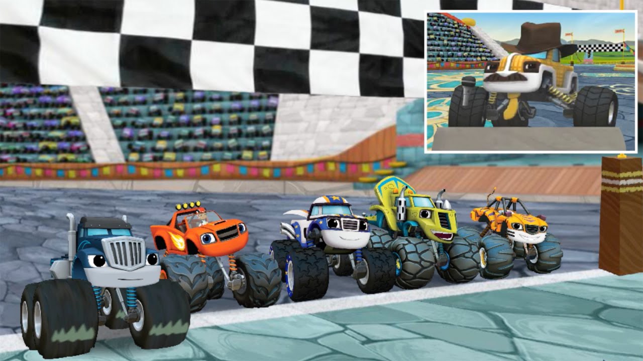 Blaze and the Monster Machines - Race to the Top of the World!