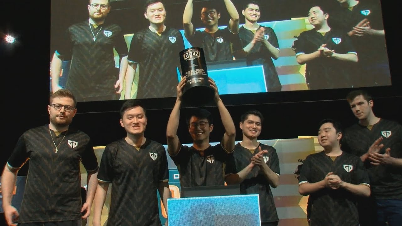 Gen.G CS:GO winning moment at DreamHack Open Anaheim 2020