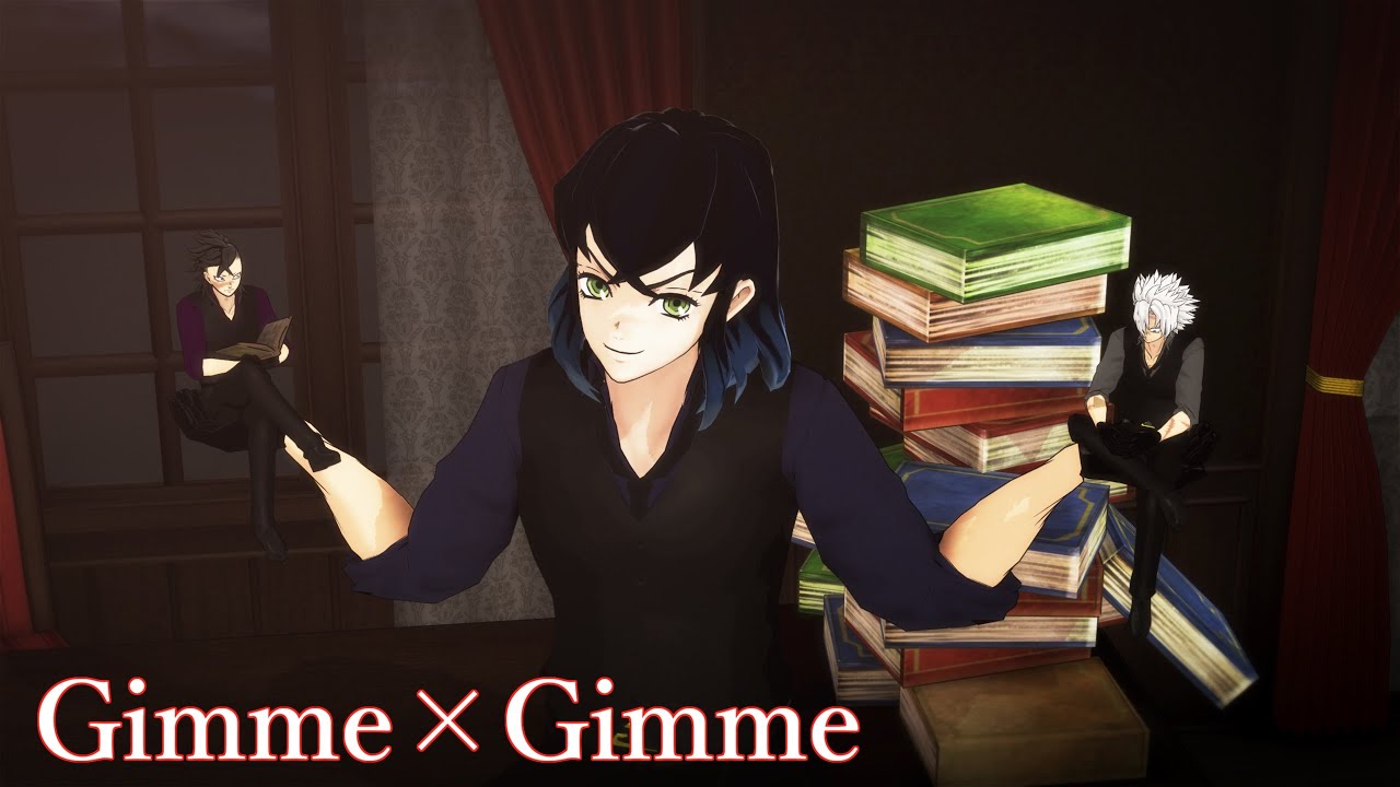 【鬼滅のMMD】Gimme×Gimme☆伊之助のリベンジ