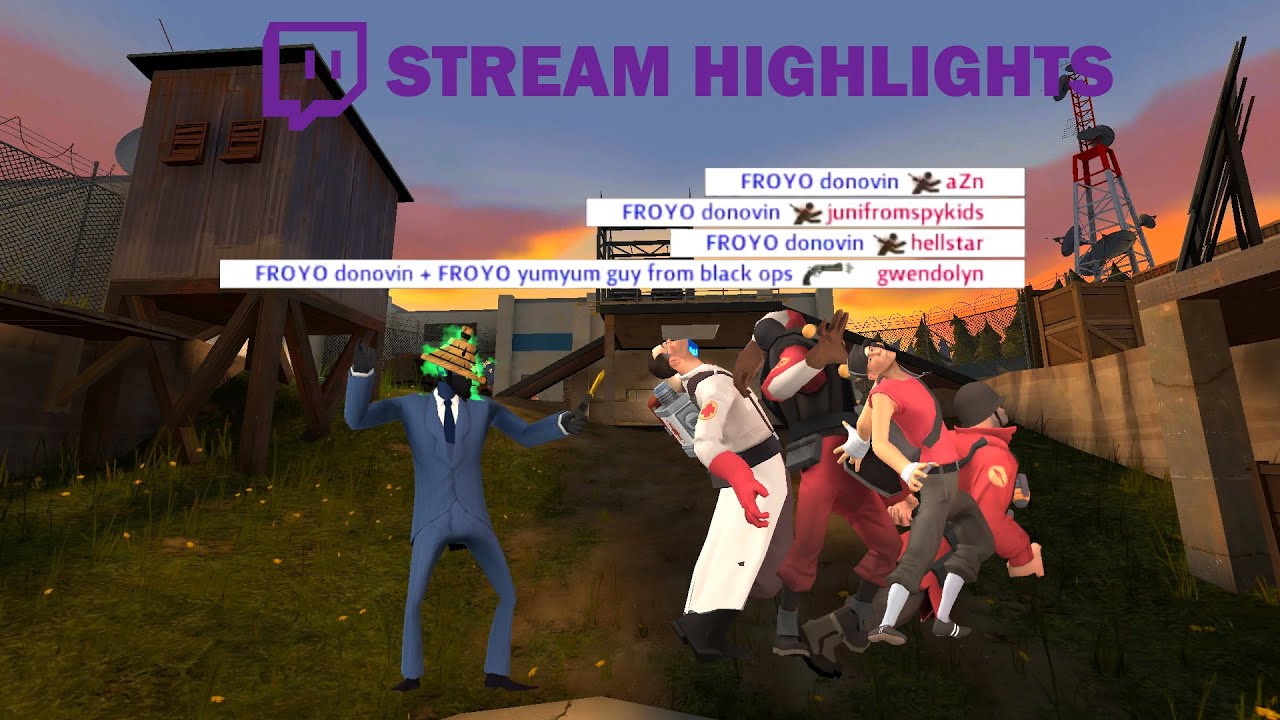 [TF2] SPY 4K IN COMPETITIVE?!?!? | DONOVIN STREAM HIGHLIGHTS #1