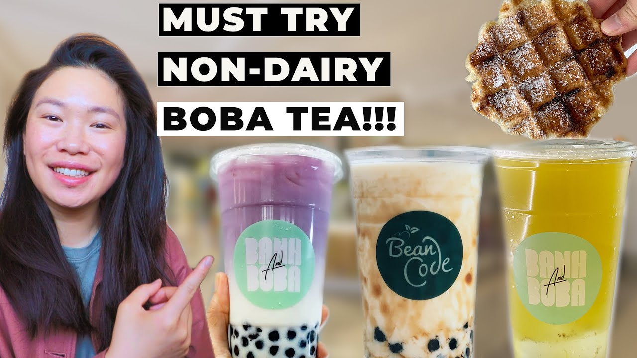 MUST TRY DAIRY-FREE BUBBLE (BOBA) TEA in SYDNEY! (+Best Mochi Waffle & Tofu Pudding) 悉尼必試珍珠奶茶 + 豆腐花