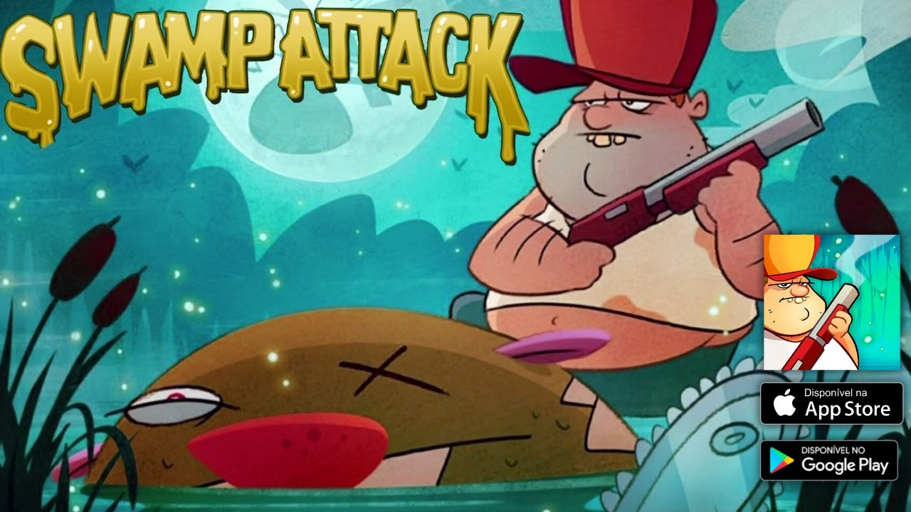 Swamp Attack Gameplay Walkthrough Part 1 - Tutorial Episode 1 [ iOS/Android ]