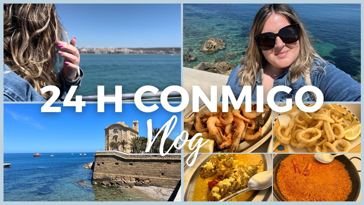 VLOG 24 H CONMIGO|VAMOS EN BARCO🛥A TABARCA🏝+COMEMOS CALDERO TABARQUINO🐟LA ISLA MAS PEQUEÑA DE ESPAÑA