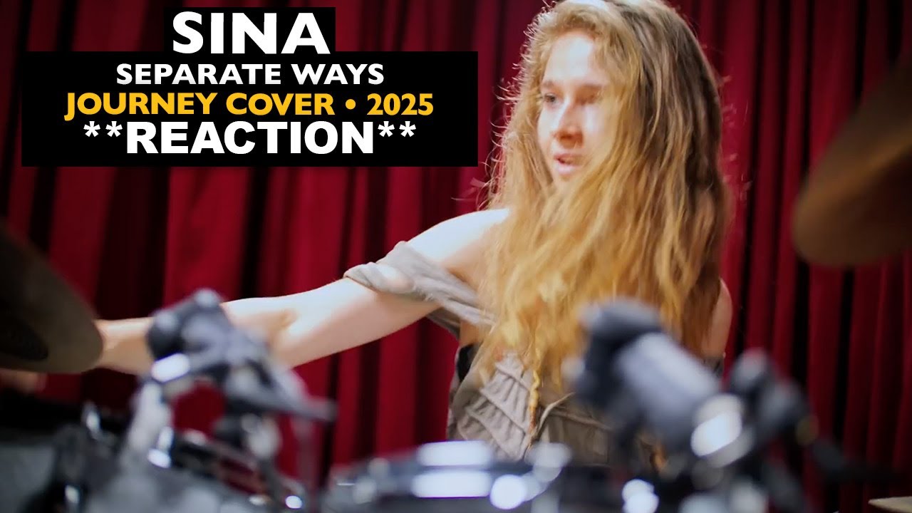 Musicians REACT to Sina: Separate Ways (2025) Journey Cover