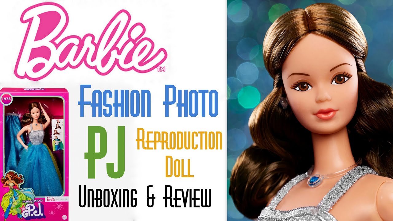 📷 FASHION PHOTO PJ 45TH ANNIVERSARY 1978 REPRODUCTION BARBIE  👑 ECW 🌎 UNBOXING & REVIEW
