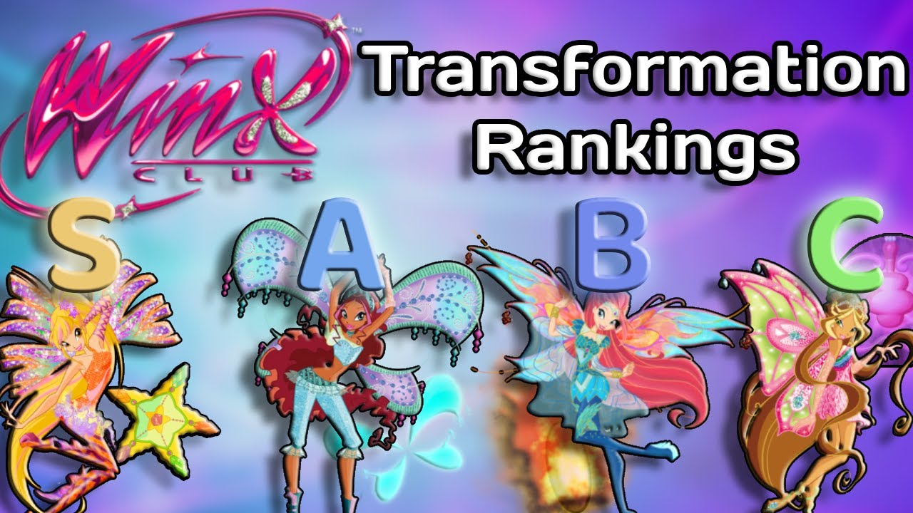 Ranking the Winx Club Transformations (yep, we're doing this)