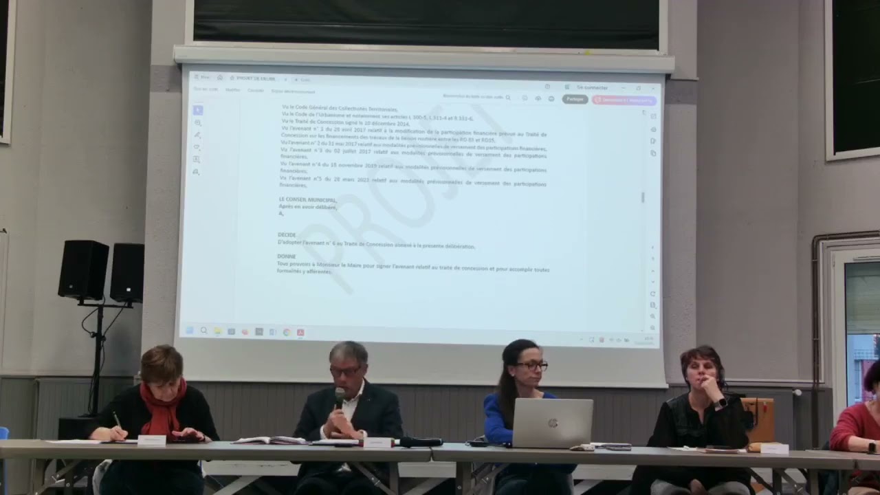 Séance du Conseil Municipal de Douvres-la-Délivrande du 3 mars 2026
