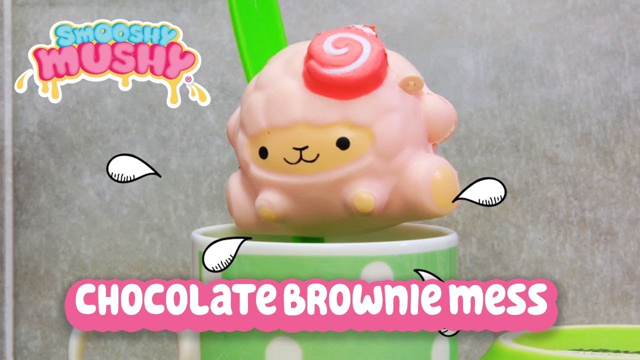 Smooshy Mushy | Chocolate Brownie Mess Compilation | Squishy Collection | Kids Videos | Toy Play