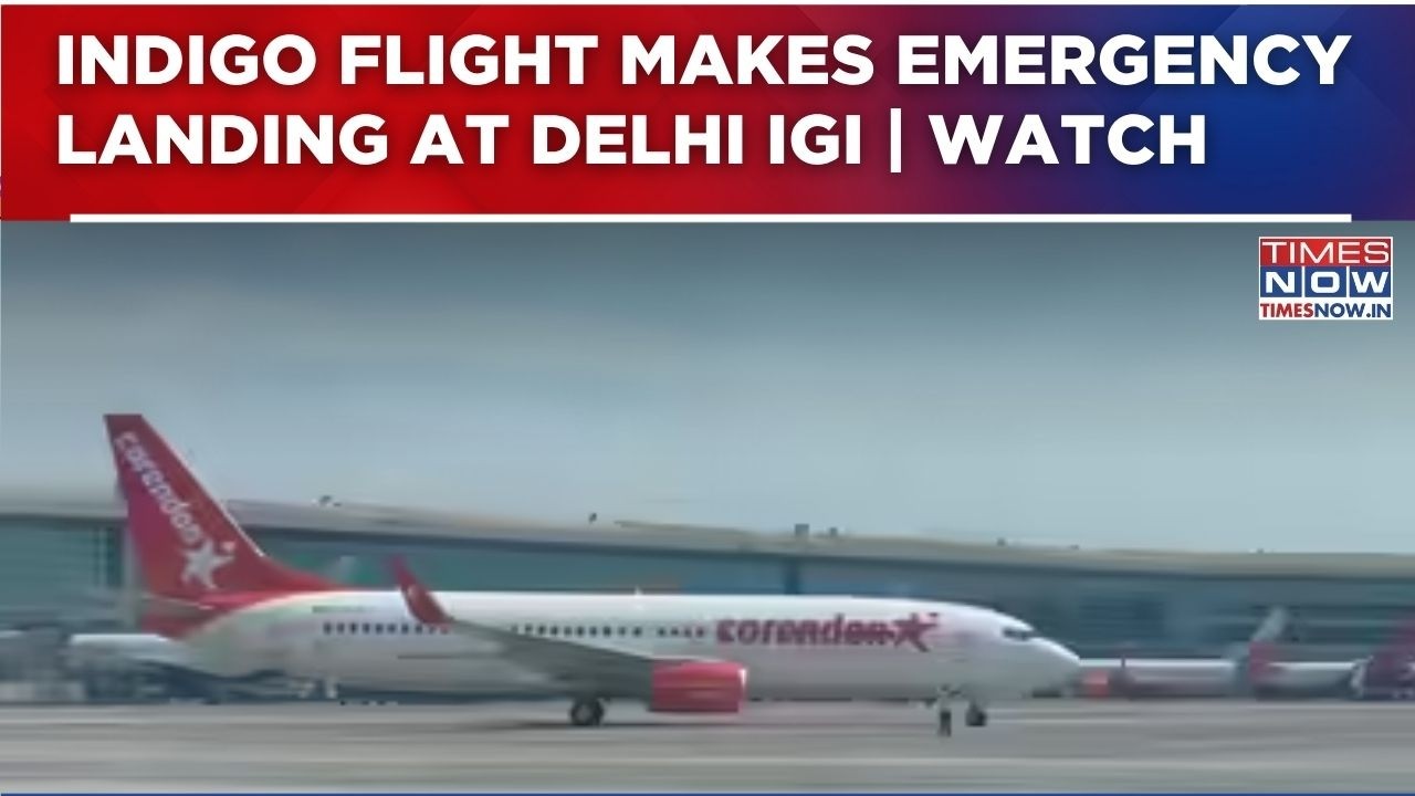 IndiGo Flight Makes Emergency Landing At Delhi IGI After Reported Mid-Air Engine Failure