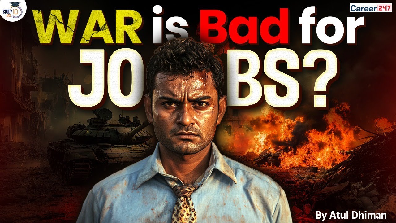 Why War Is Bad for Jobs | The Economic Fallout Explained @Career247Official ​