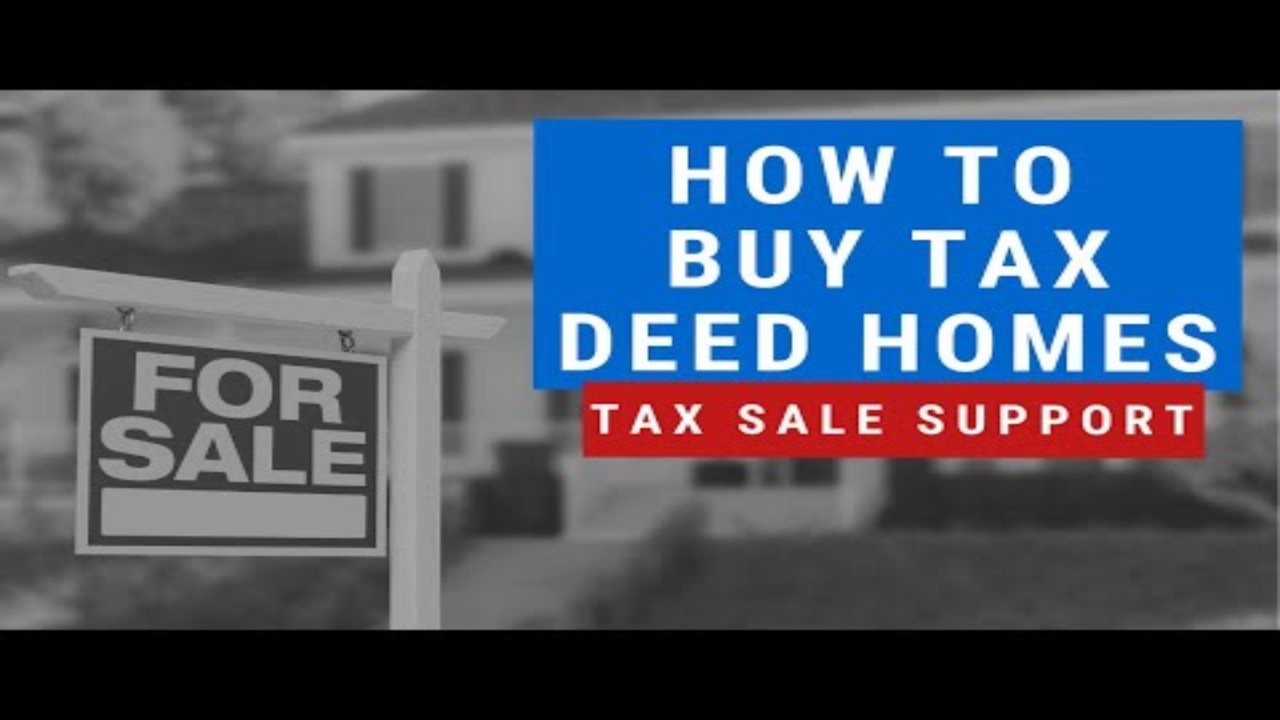 How to Buy Tax Deed Homes: Tax Sale Foreclosures