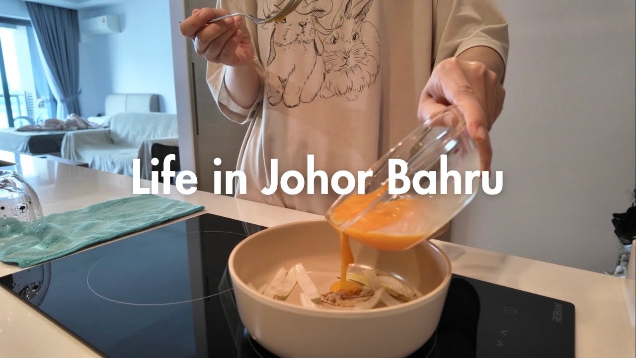 A Singaporean’s Life in Johor Bahru Malaysia Vlog 🇲🇾 Homebody days, cooking for one 🥙🥪🍳
