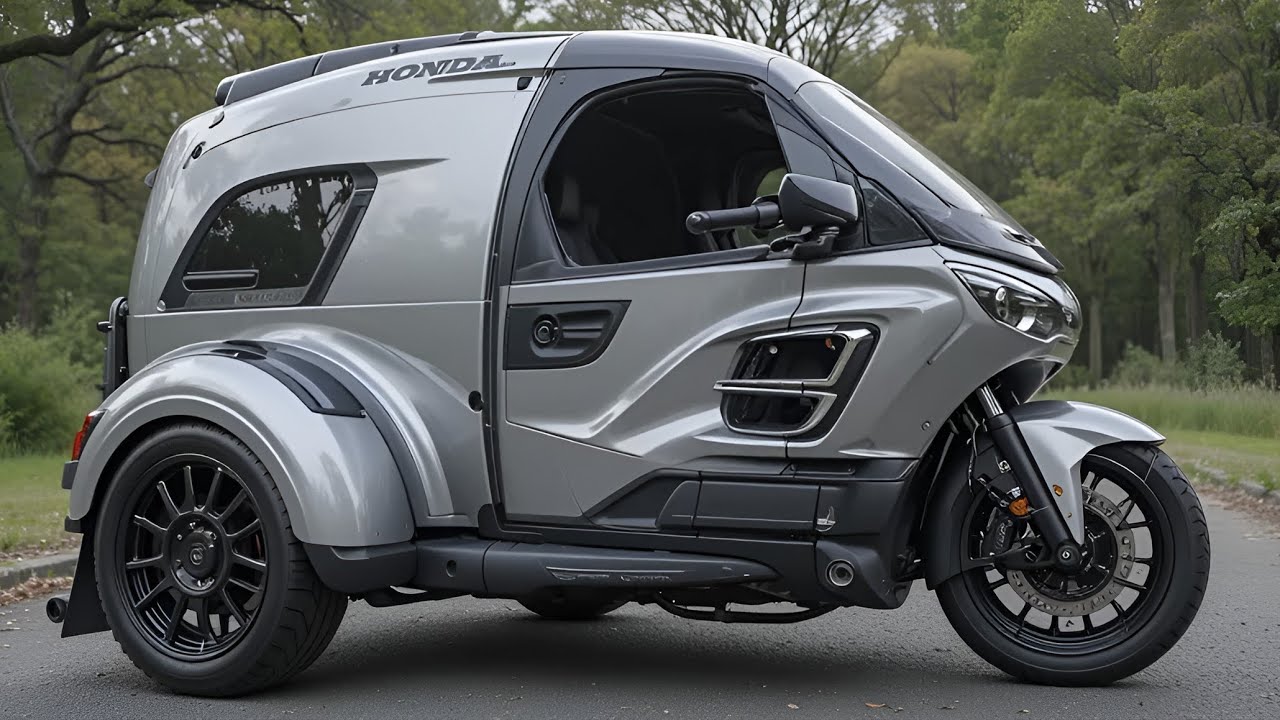 Электрический трехколесный кемпер Honda Gold Wing 2025 года | Непревзойденное роскошное приключен...