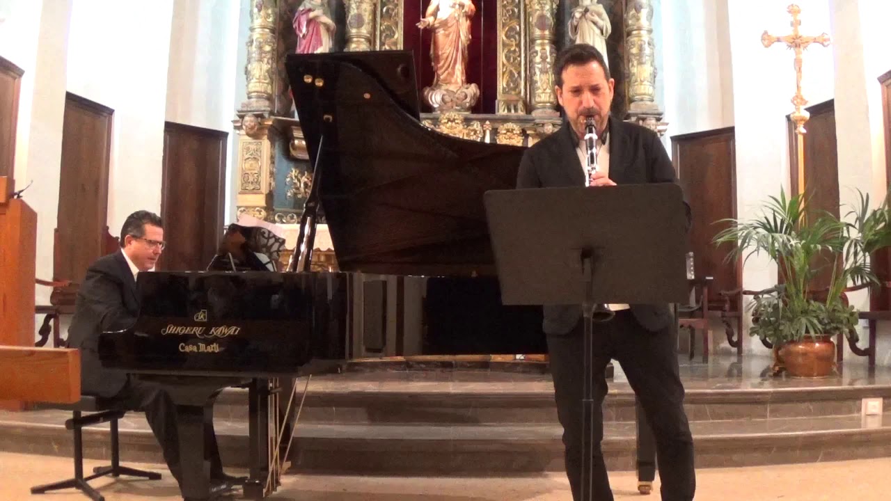 Joseph Horowitz Sonatina for Clarinet and Piano. 2nd movement