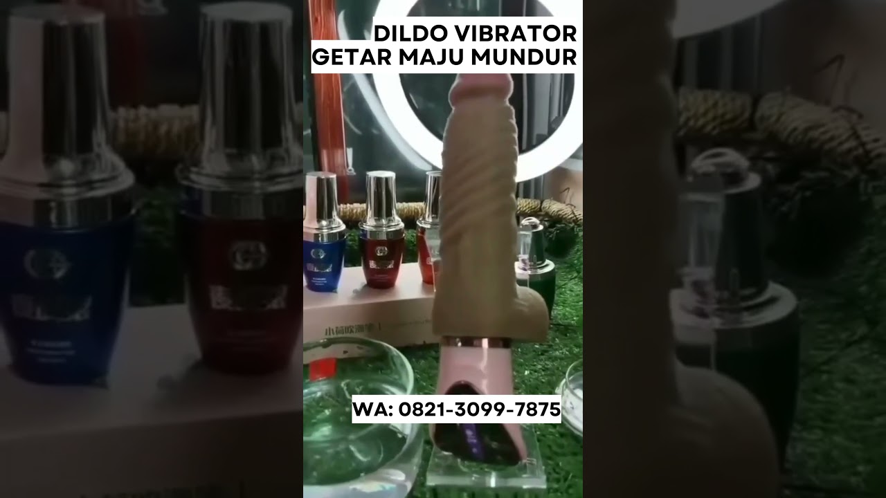 Alat Bantu Sex Toys Wanita Dildo Penis Getar Maju Mundur Vibrator Colmek Masturbasi Mainan