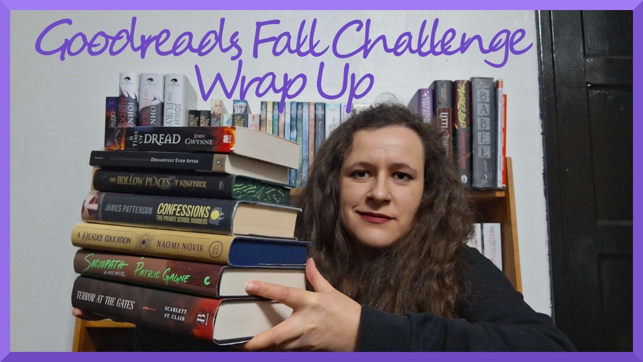Goodreads Fall Challenge Wrap Up