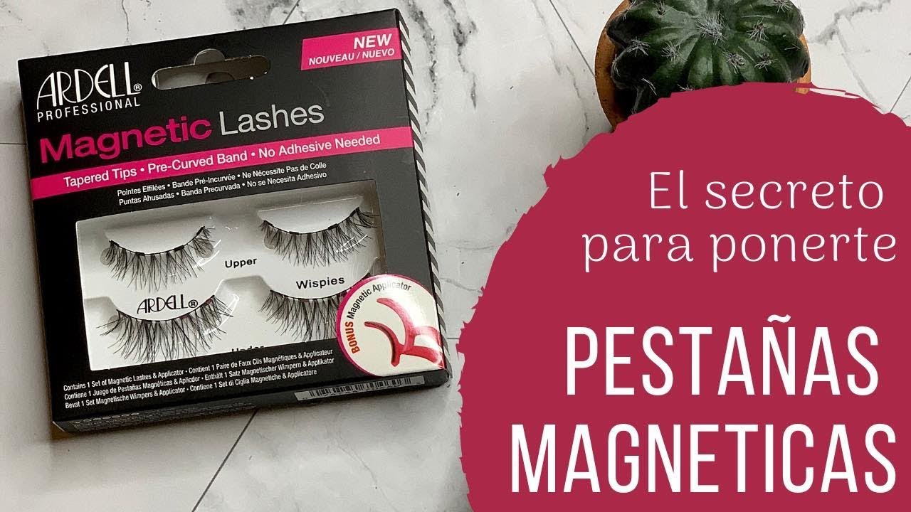 Como poner pestañas magnéticas EL SECRETO! (super facil)