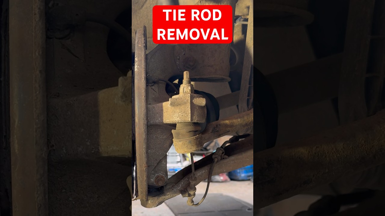 Tie Rod End Removal #tierod #carrepair #carmaintenance