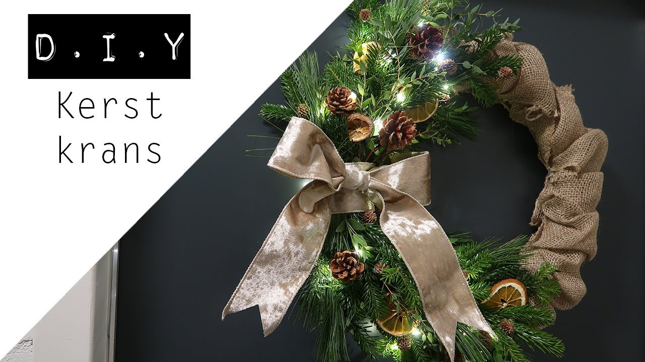 DIY || Kerst krans