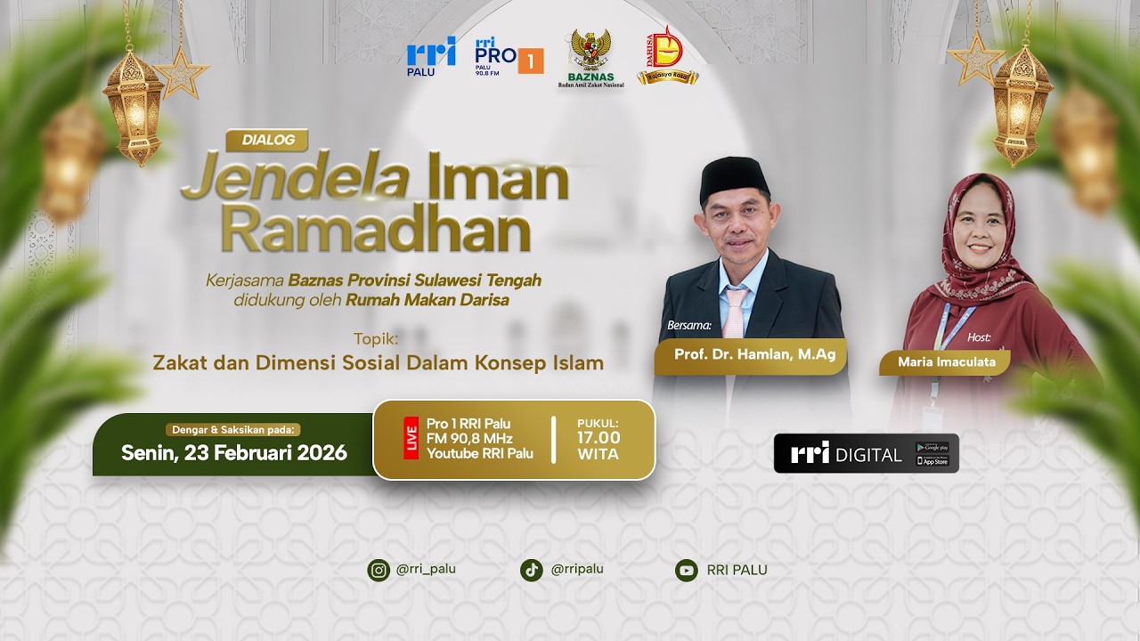 JENDELA IMAN RAMADHAN - Zakat dan Dimensi Sosial Dalam Konsep Islam