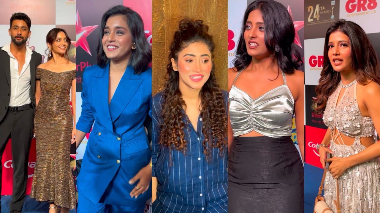 Shivangi Joshi Fahmaan Khan Sumbul Touqeer Ulka Gupta  Samridhii Shukla At ITA AWARD 2024 in Mumbai
