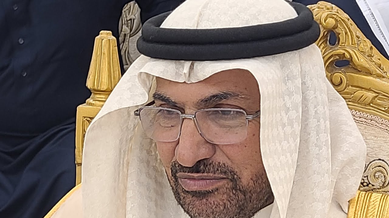 كلمة شيخ العفو حميد القريقري الحربي في حفل البقوم سهوم المنايا يلقيها ابنه محمد