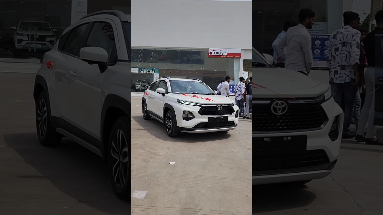New Toyota Taisor V At turbo ( Top Model ) #toyota #taisor #urbancruiser
